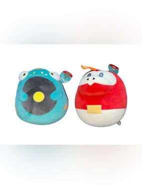 Bellibolt and Fuecoco Pokémon Squishmallows 10 inches SET NEW